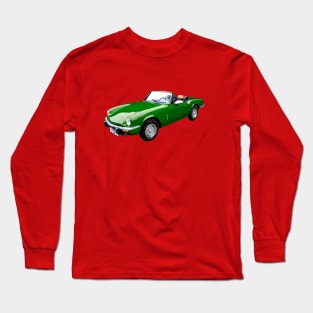 Triumph Spitfire (green) Long Sleeve T-Shirt